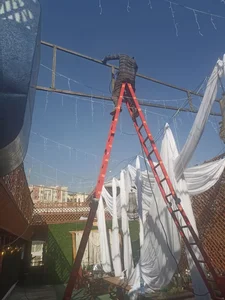 نصب سایبان در پامنار 4