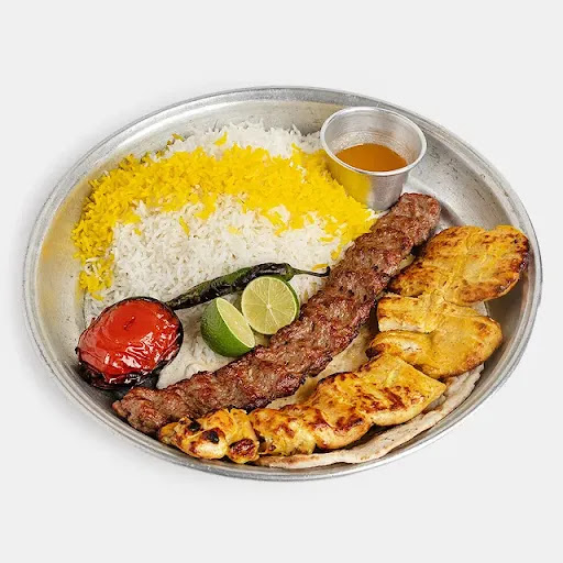 چلو کبابی و تهیه غذای علیزاده🍴