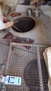 نان لواش دستی خراسانی 3