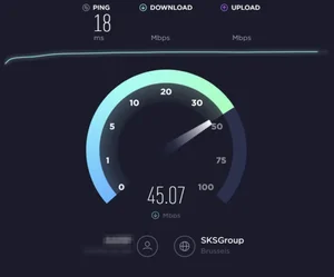 تست سرعت اینترنت