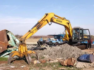 اجاره بیل مکانیکی بهمراه چنگ و مگنت