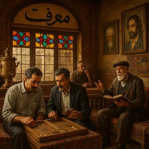 قهوه خانه معرفت