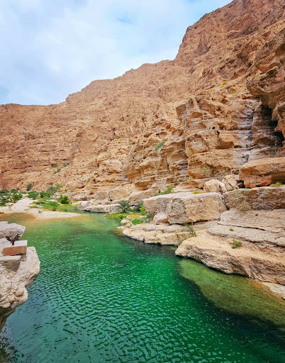 Wadi Shab Riverbed