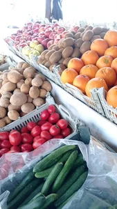 میوه تره بار و انواع ترشیجات و سبزیجات محلی بهار