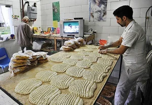 نانوایی سنگکی گل گندم
