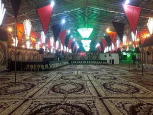 هیئت ابوالفضل (ع) مدرسه امام کاشان حسینیه ارشاد
