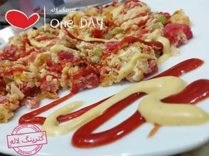 تهیه غذای لاله