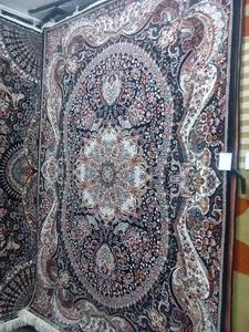 فرش گل ابریشم(گنجی)