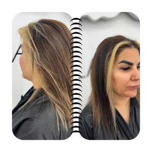 خدمات رنگ مو هانیه 2