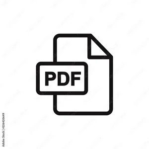 PDF vector icon Stock Vector | Adobe Stock