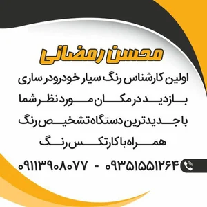 کارشناسی رنگ خودرو 2