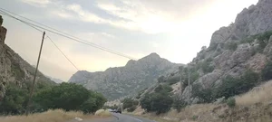 منظره جاده مریوان