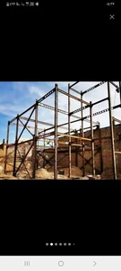 جوشکاری اسکلت فلزی در دهقان 2