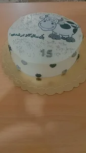 کیک خانگی وانیلا 2