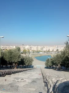 مسیر پیاده روی سبز و بام ساوه