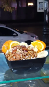 بستنی ایتالیایی بلوذغالی 5