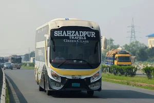 Shahzadpur Travels Bus Parking