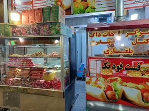 ساندویچ و املت تک صبحانه سرشیر عسل و ناهار