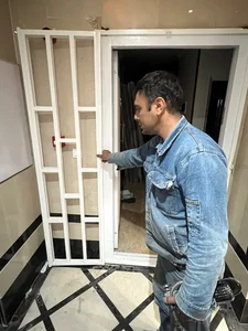 ساخت درب و حفاظ تاشو در حکیمیه 2