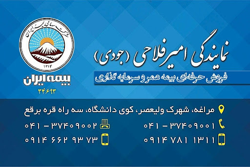 بیمه ایران نمایندگی امیر فلاحی