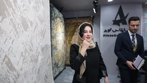 فرش الماس کویر کرمان 5