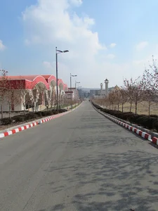 خیابان سالن های ورزشی دانشگاه آزاد قزوین