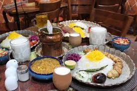 کباب سرا وغذا بیرون بر الماس شهر