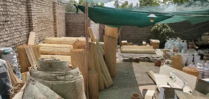 حوض، آبنما و حصیر یاوری