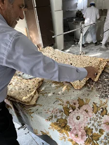 نان سنگک سنجیده