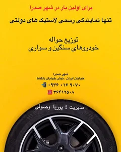 فروشگاه لاستیک دولتی