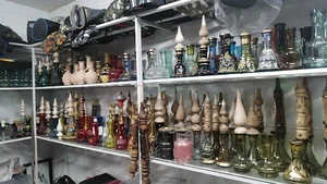 ذغال و قلیان خان بابا