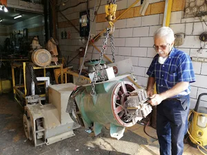 سیم پیچی پمپ و ژنراتور خالصی