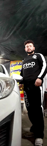 رنگ آمیزی اتومبیل حسین