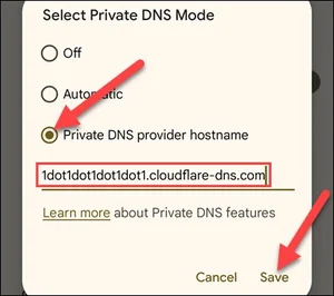 DNS خصوصی