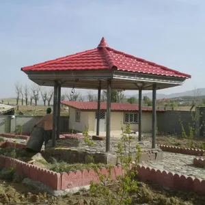 سازه و سقف شیروانی در خزانه 3