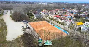 زمین تنیس نمک آبرود