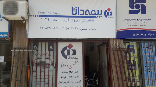 بیمه دانا نمایندگی آرخی/dana insurance
