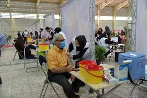 مرکز واکسیناسیون مجموعه فرهنگی ورزشی امام رضا