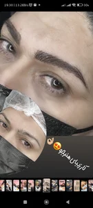 تتو آرتیست و متخصص آرایش دائم ابرو سانیا 2