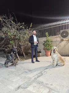 نیما حسین زاده تربیت سگ