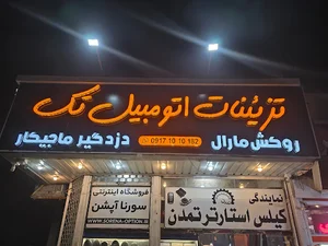 تزئینات اتومبیل تک (سورنا آپشن)