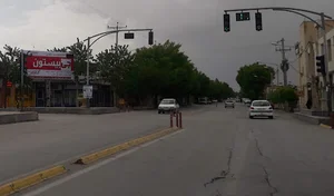 سه راه سعدی آباده
