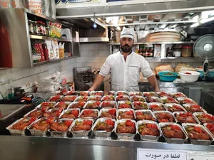 مرغ بریان صدف آذربایجان