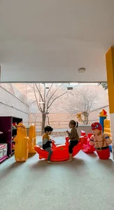 خانه بازی کودک و شهر مشاغل آدم برفی