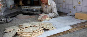 نان بربری تنوری و نان روغنی آذربایجان