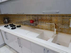 تولید سینک گرانیتی و صفحات یکپارچه ناب