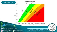 محاسبه آنلاین بی ام آی بدن | محاسبه BMI بصورت پیشرفته 1405