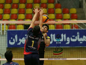 آموزش والیبال برگشادی