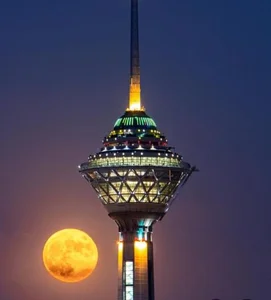 زیپ لاین برج میلاد 3