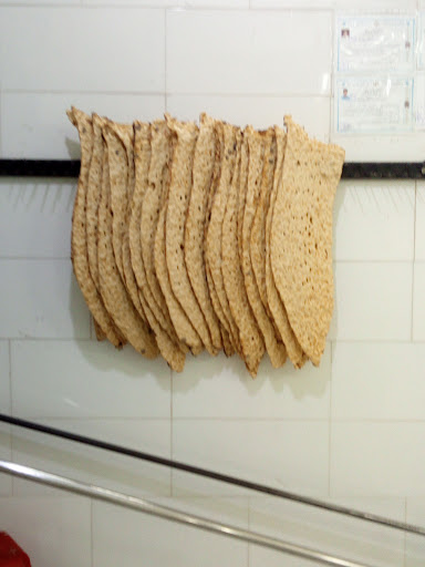 نان سنگک کرمی